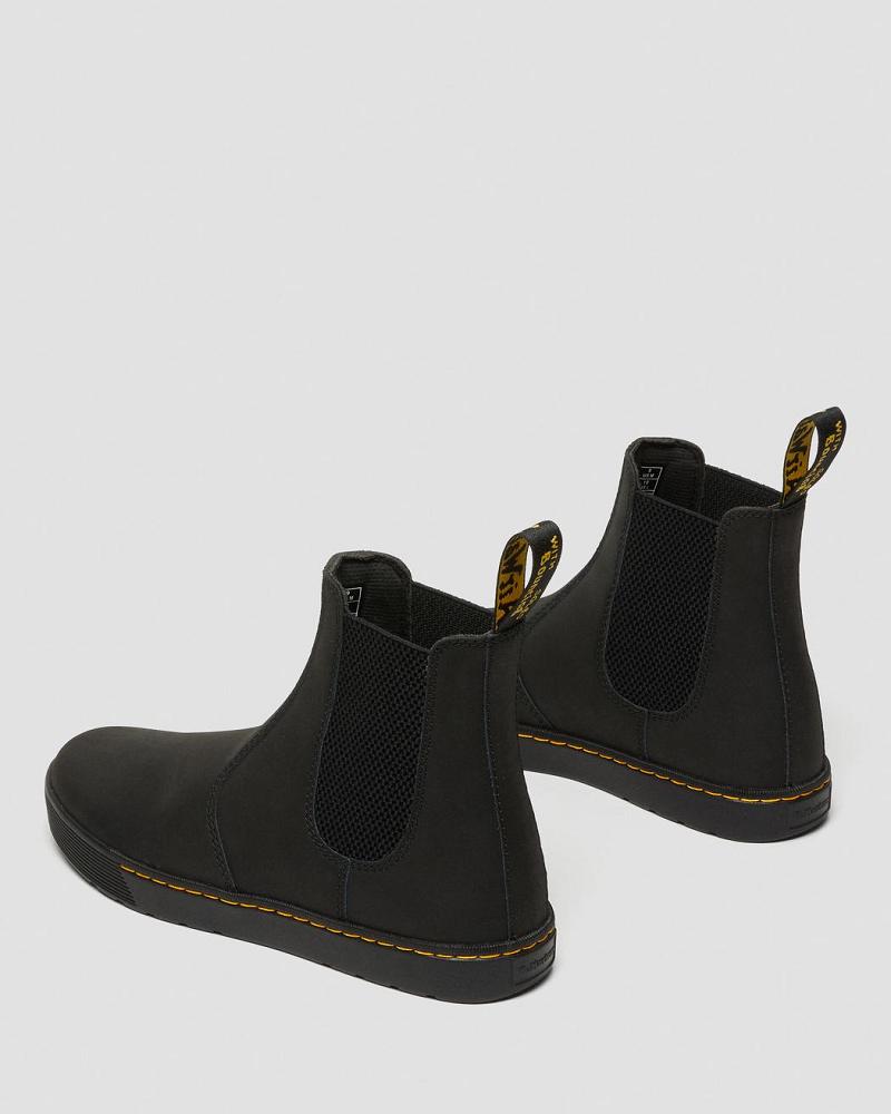 Botines Chelsea Dr Martens Tempesta Men's Cuero Casuales Hombre Negros | MX 310GSO